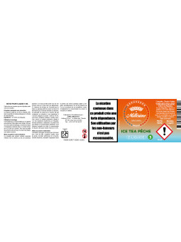 | Millesime | E-Liquide • Ice Tea Pêche Fruité | Lot 10 x 10ML