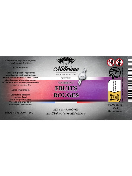 Millésime | E-liquide | Gamme Zero 10ML | Acapulco