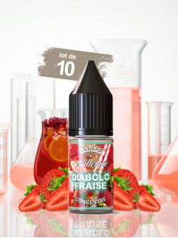 076.DIABOLO FRAISE CONCENTRE (Lot de 10)