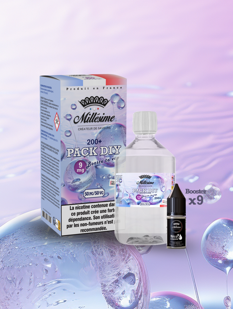 Millesime / Pack Base DIY 50VG/50VG 200+