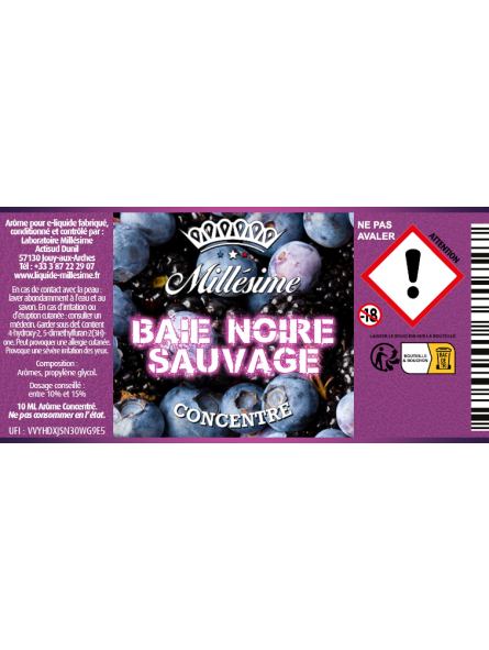 BAIE NOIRE SAUVAGE CONCENTRE