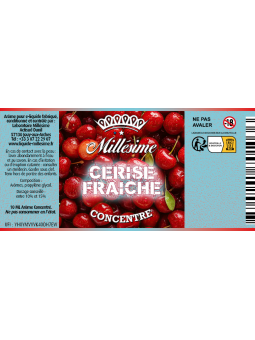 Millesime / Concentré / Cerise Fraiche / Fruité / 10ML