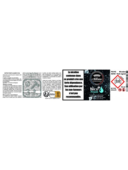 Millésime | E-liquide | Gamme Booster 20MG