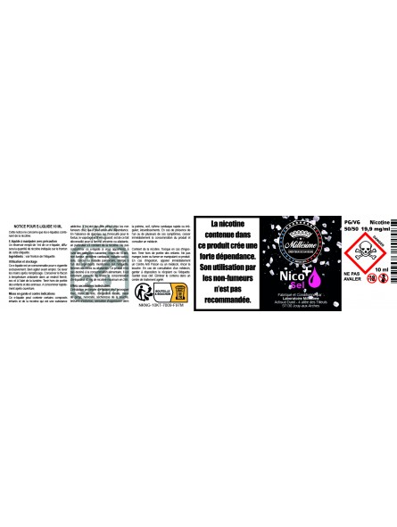 Millésime | E-liquide | Gamme Booster 20MG
