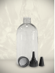 Millesime / Bouteille transparente vide / 500ML
