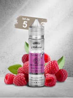 Millésime | E-liquide | Gamme Silver 50ML | Framboise Sauvage