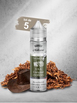 Millésime | E-liquide | Gamme Silver 50ML | USA L'ORIGINAL