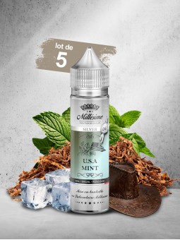 Millésime | E-liquide | Gamme Silver 50ML | USA MINT