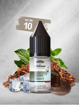 Millésime | E-liquide | Gamme Silver 10ML | USA MINT