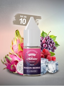 Millesime / E-Liquide Sels de nicotine / Dragon Berries / Fruité / 10ML