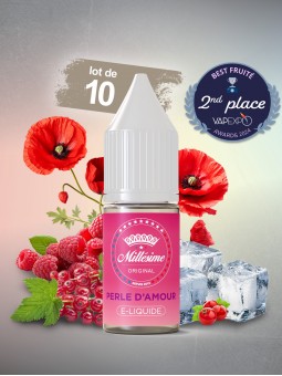 Millesime / E-Liquide Sels de nicotine / Perle d'amour / Fruité / 10ML