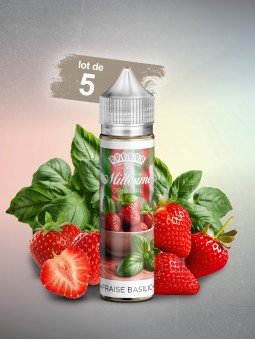 Millésime | E-liquide | Gamme Original 50ML |Fraise Basilic