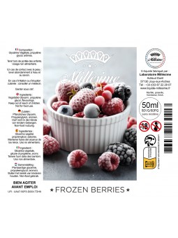 Millésime | E-liquide | Gamme Original 50ML |Frozen Berries