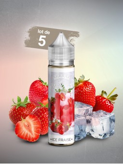 210.ICE FRAISE 50ML (Lot de 5)