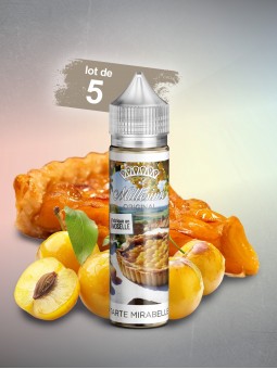 Millésime | E-liquide | Gamme Original 50ML |Tarte Mirabelle