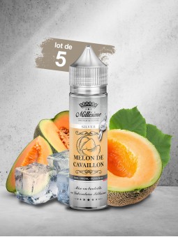 Millésime | E-liquide | Gamme Silver 50ML | Melon Cavaillon