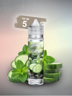 Millésime | E-liquide | Gamme Original 50ML | Menthe Concombre