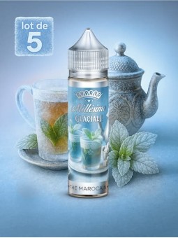 Millésime | E-liquide | Gamme Original Glaciale 50ML | Thé Marocain