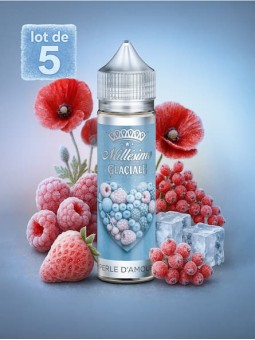 Millésime | E-liquide | Gamme Original Glaciale 50ML | Perle d'amour