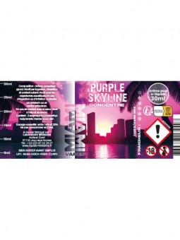 Millesime / Concentré / Purple Skyline / Gamme MIAMI VAPES / 30ML
