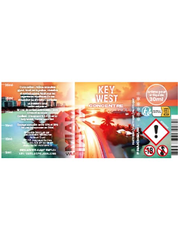 Millesime / Concentré / Key West / Gamme MIAMI VAPES / 30ML