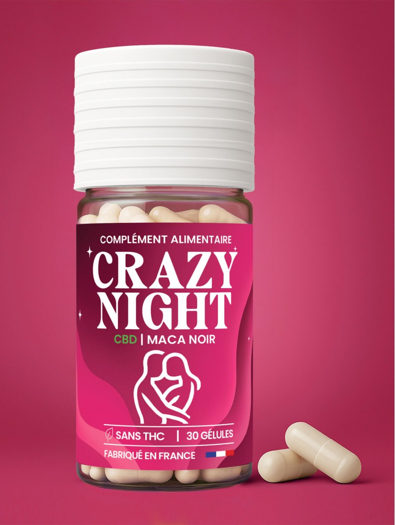 Millésime | CBD | Gélules CRAZY NIGHT