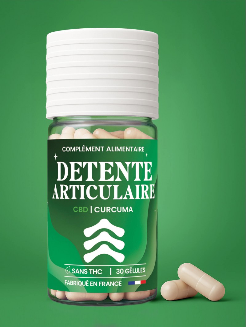 Millésime | CBD | Gélules DETENTE ARTICULAIRE