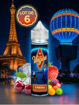 Millesime | E-Liquide • Vegas Vapes • Enigma | Lot 6 x 50ML